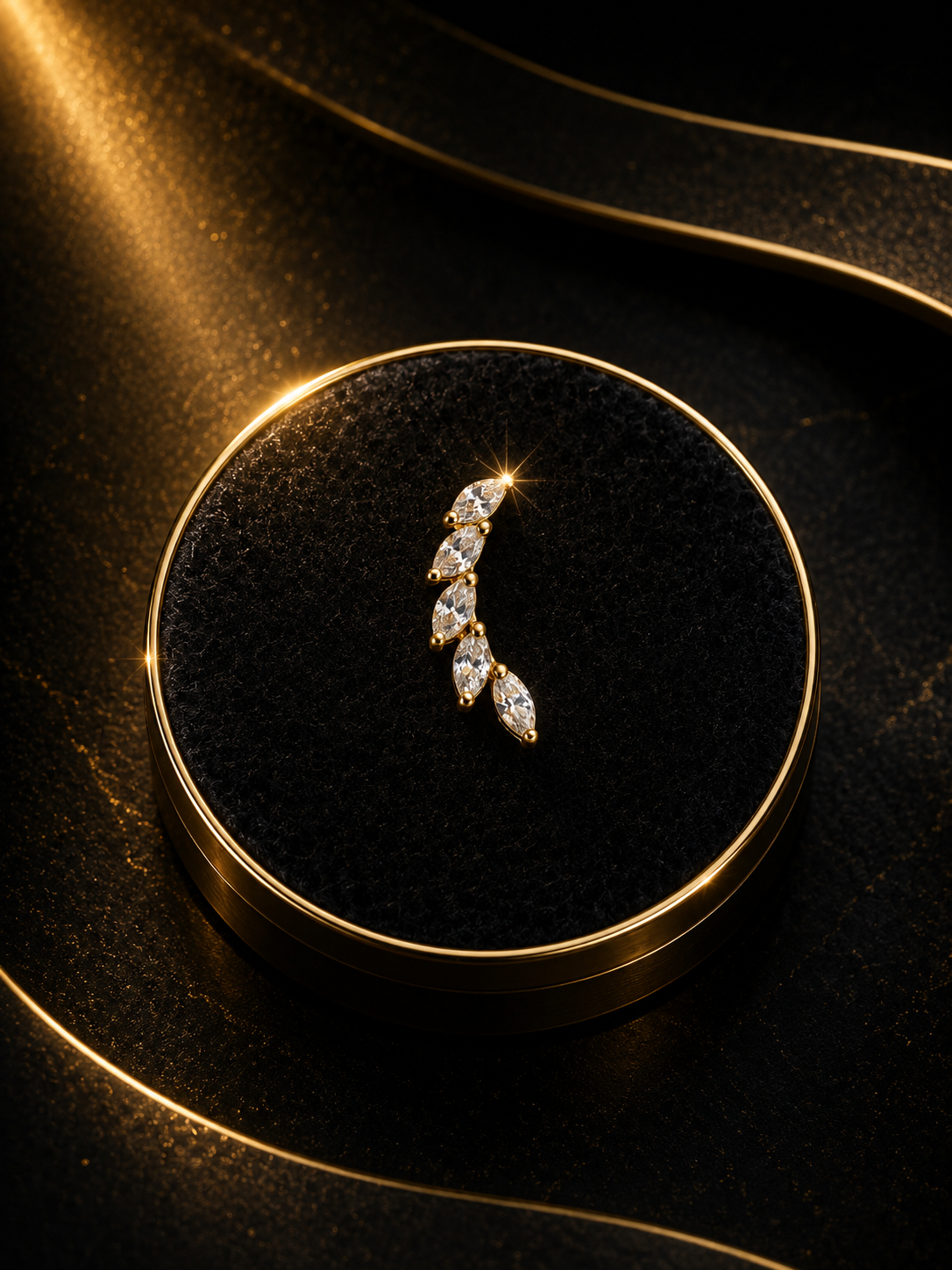 14K Helix,Rook,Lóbulo