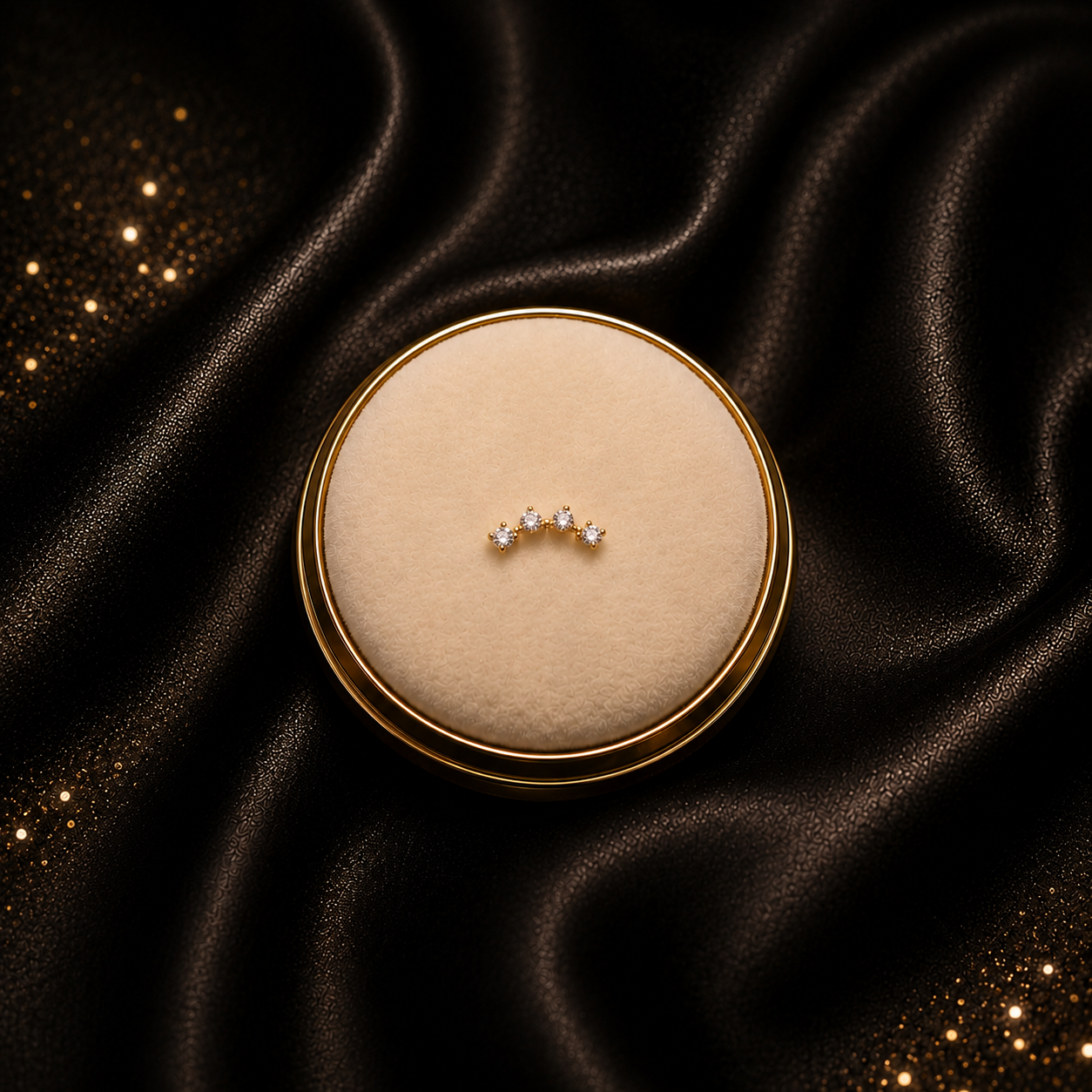 14K Flat, Helix, Lóbulo