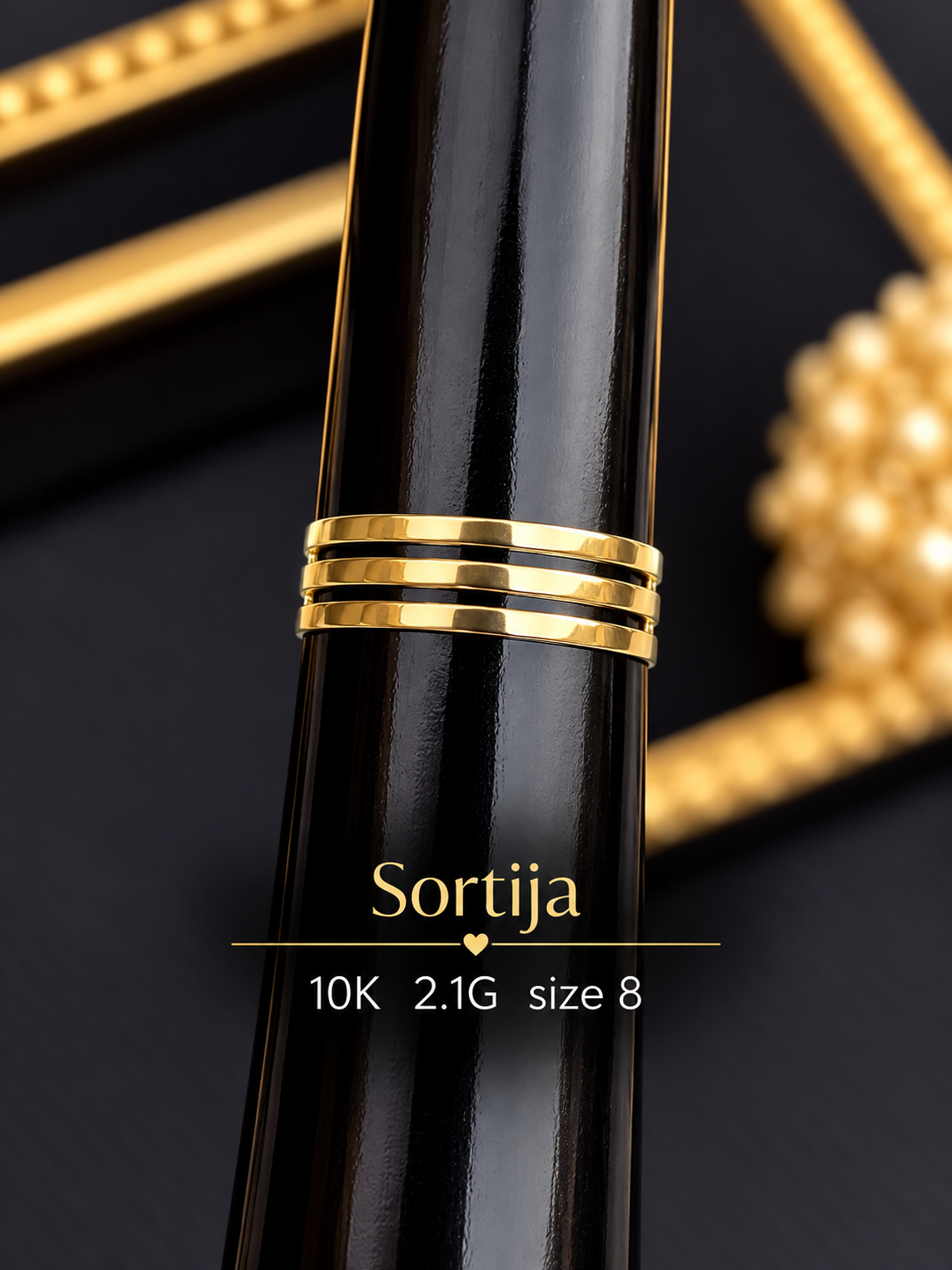 Sortija 10K 2.1G size 8 se hace a tu size