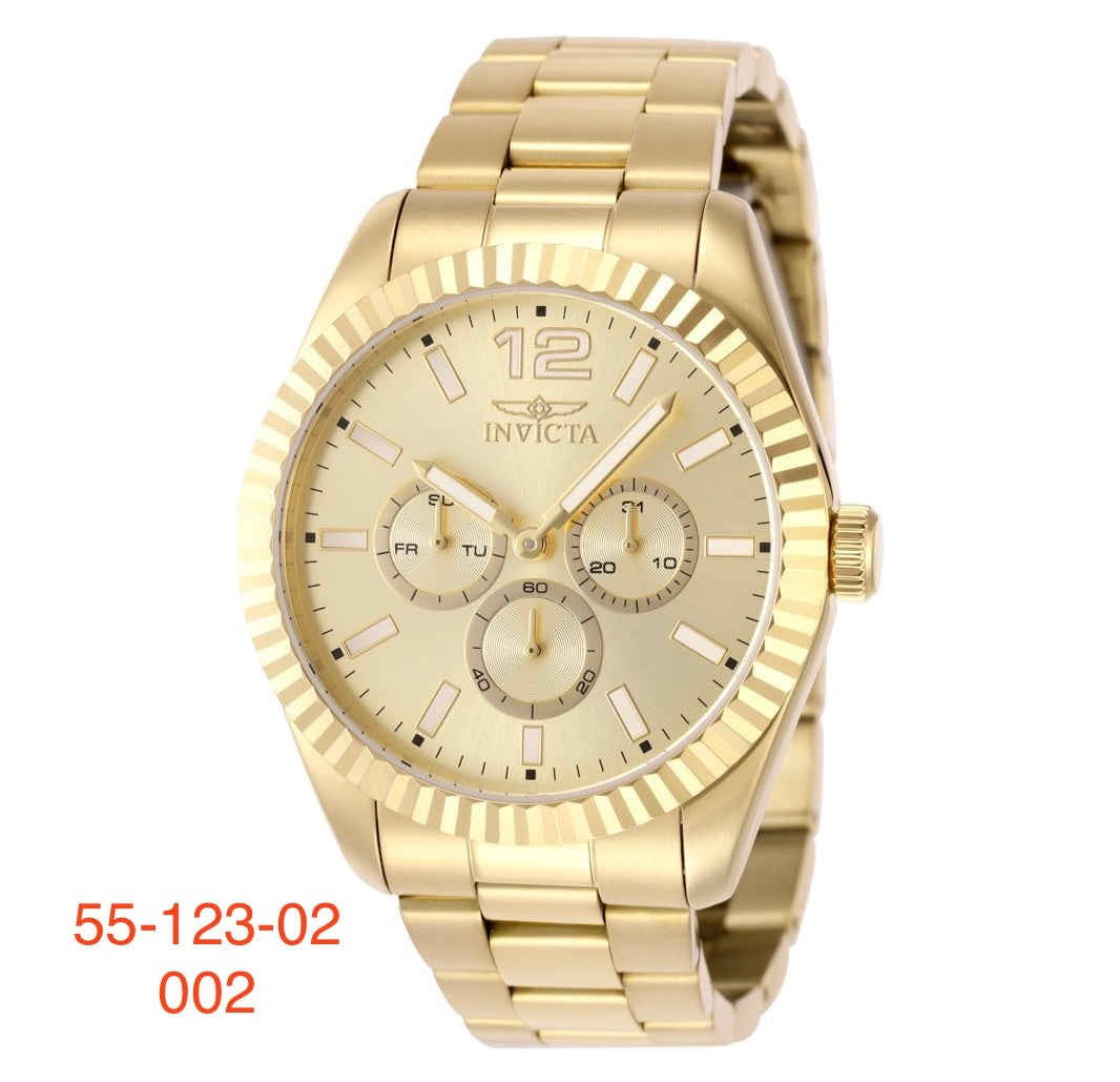 Reloj invicta color oro