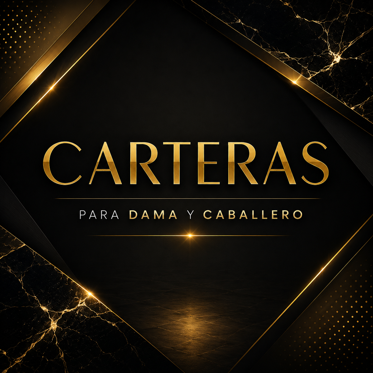 Carteras originales para dama o caballero.