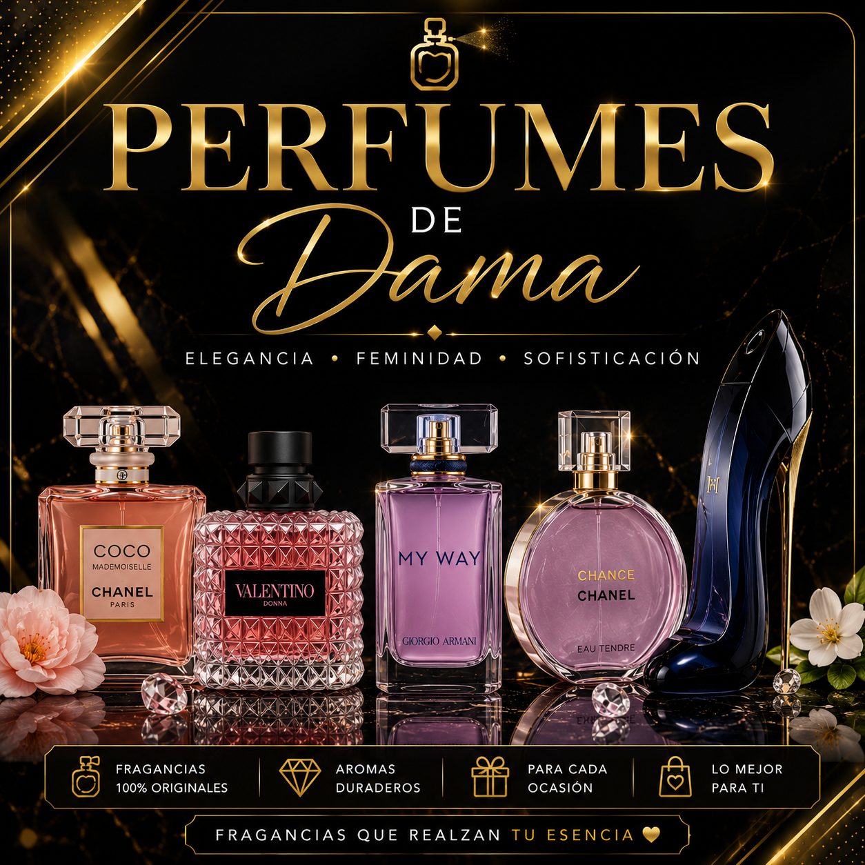 Perfumes para dama