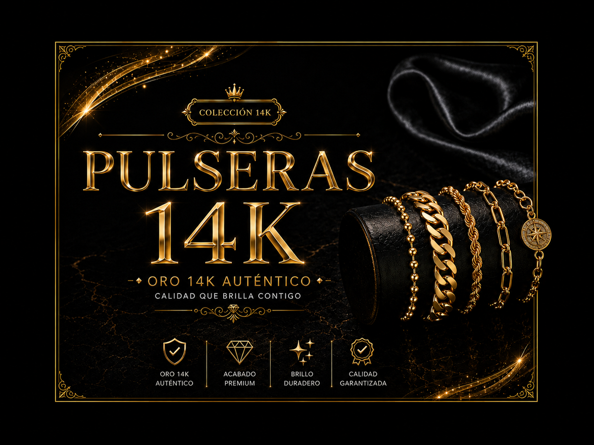 Pulseras 14K