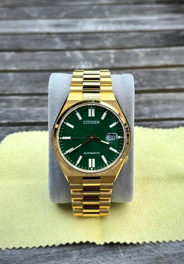 Citizen  auto wr 50 ssg brac green