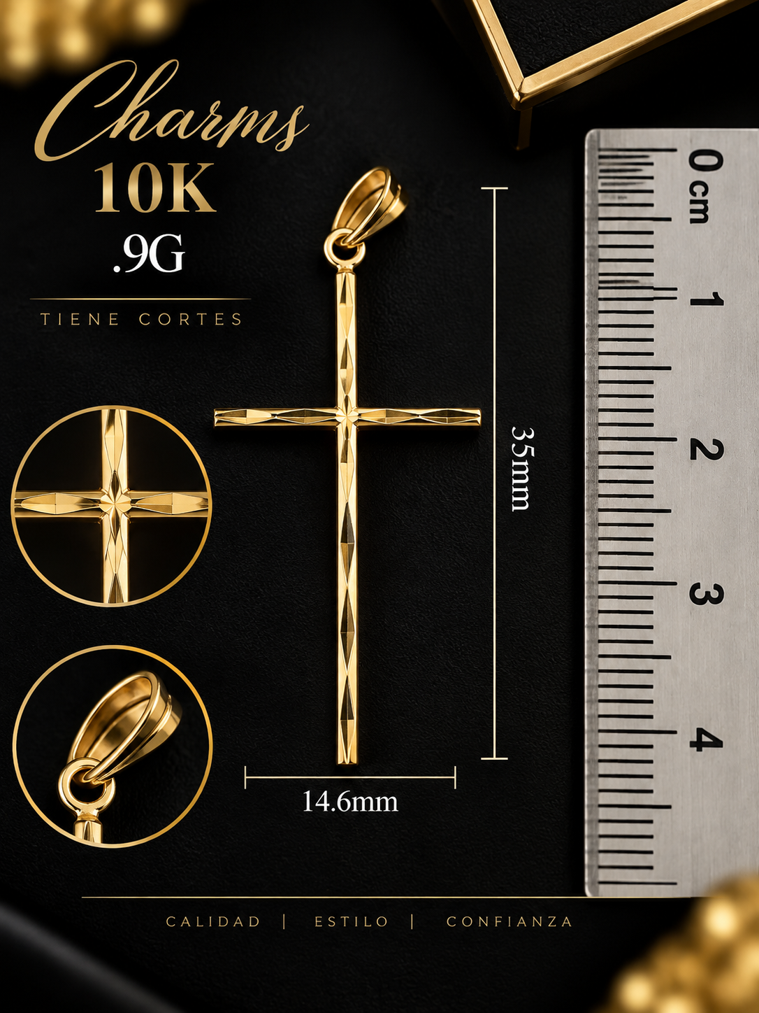 Charms 10K .9G