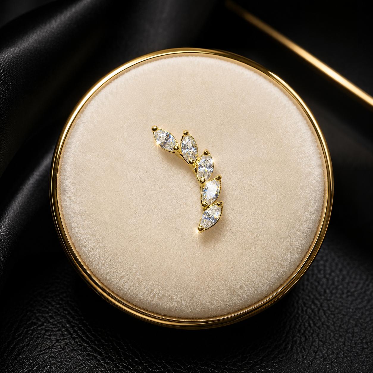 14K Flat, Helix Lóbulo