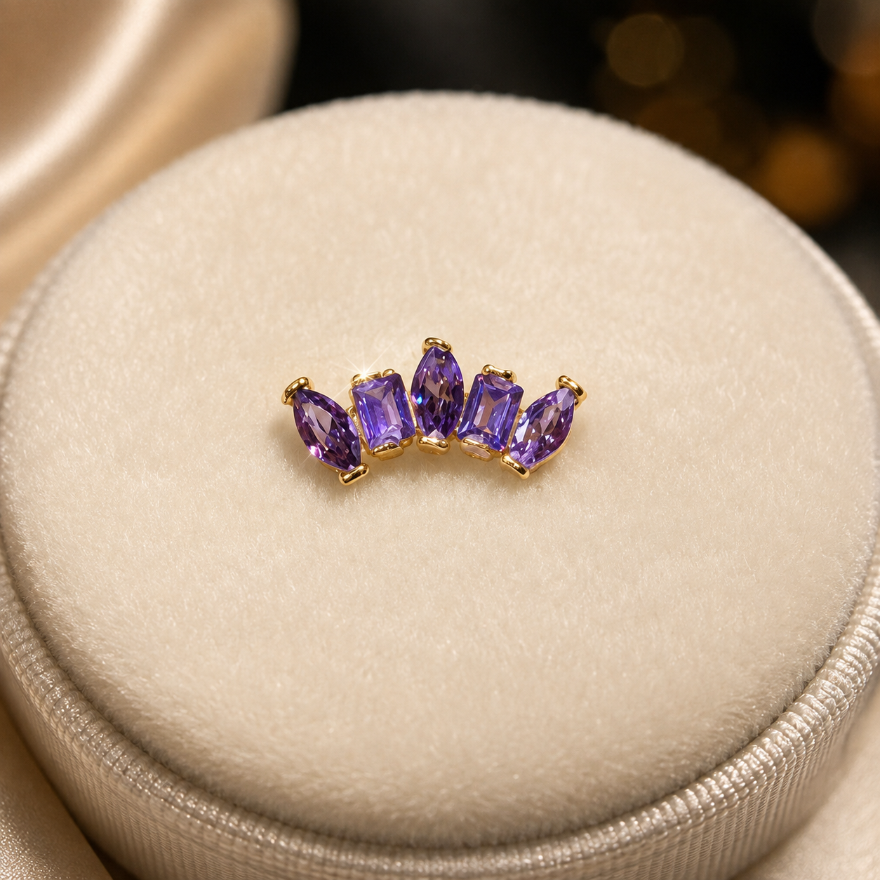 14K Flat, Helix Lóbulo