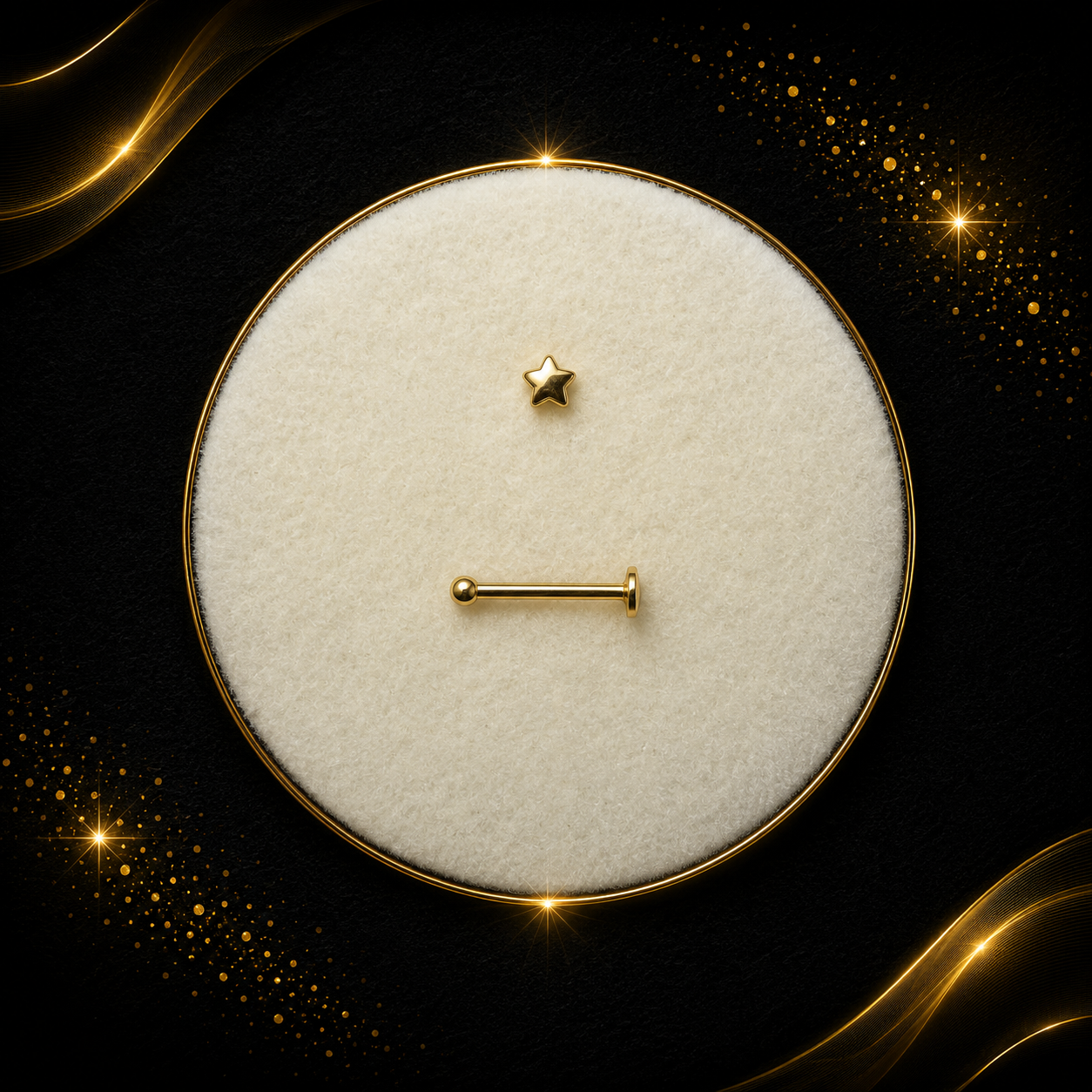 Pantalla de nariz 👃 estrella ⭐️ 14K