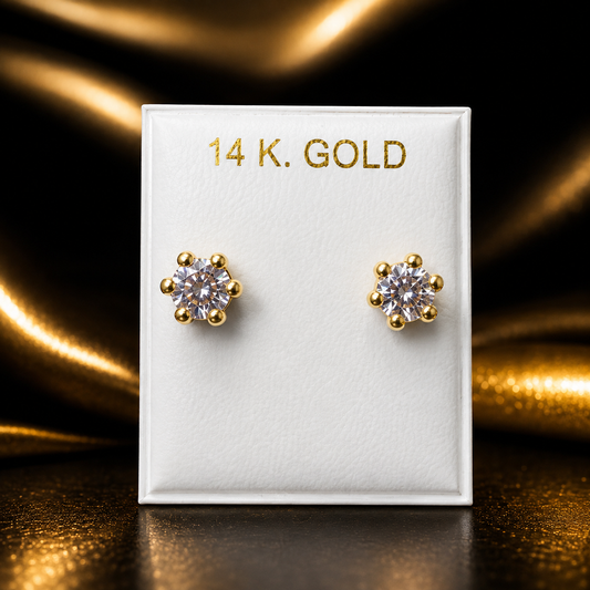Pantalla 14K  5mm. Seguridad de rosca