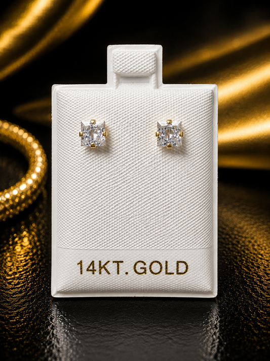 Pantalla 14K cuadrada 4mm  seguridad