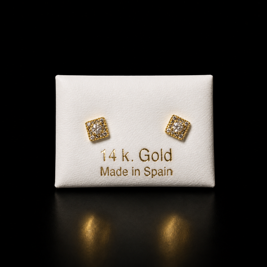 Pantalla cuadradas 14K