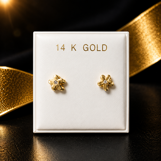 Pantalla de flor 14K