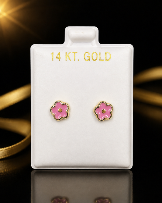 Pantallas 14K de flor rosas