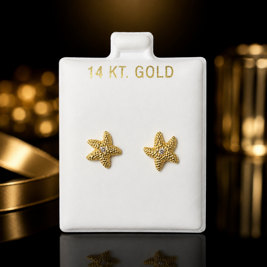 Pantallas 14K de estrellita de mar