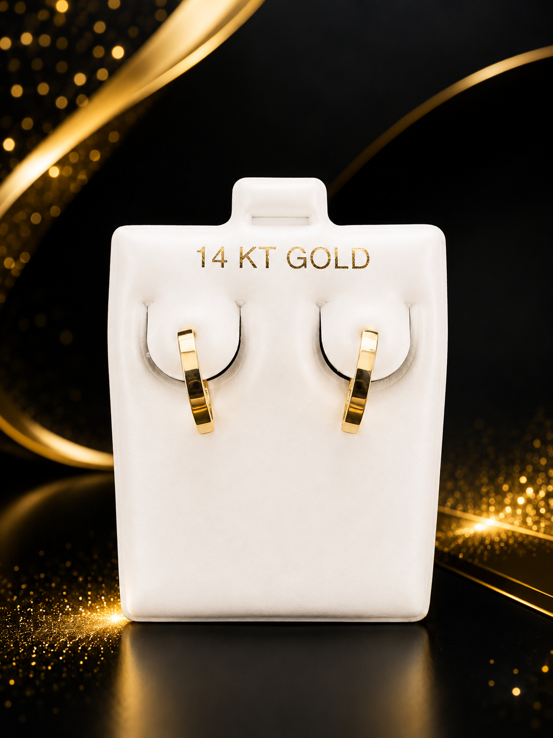 Pantallas de argollas 14K .7