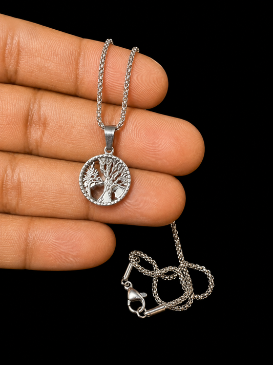 Cadena del árbol de la vida size 18