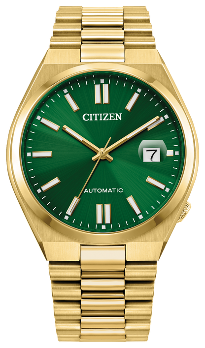 Citizen  auto wr 50 ssg brac green