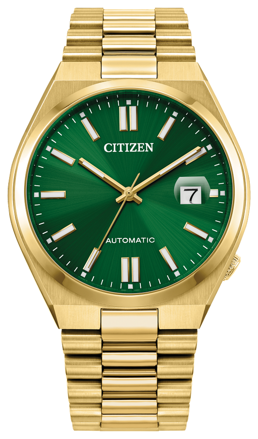 Citizen  auto wr 50 ssg brac green
