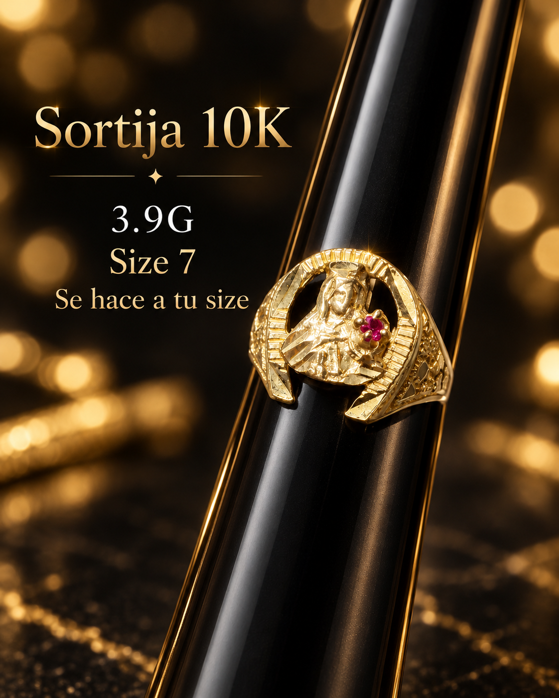 Sortija 10K 3.9G size 7