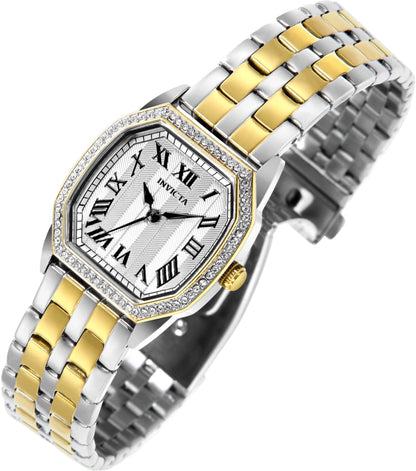 Reloj invicta dos tono con circonia 48999