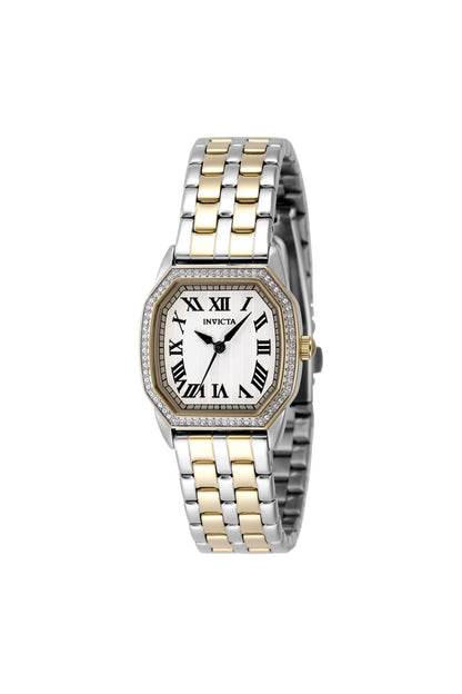 Reloj invicta dos tono con circonia 48999
