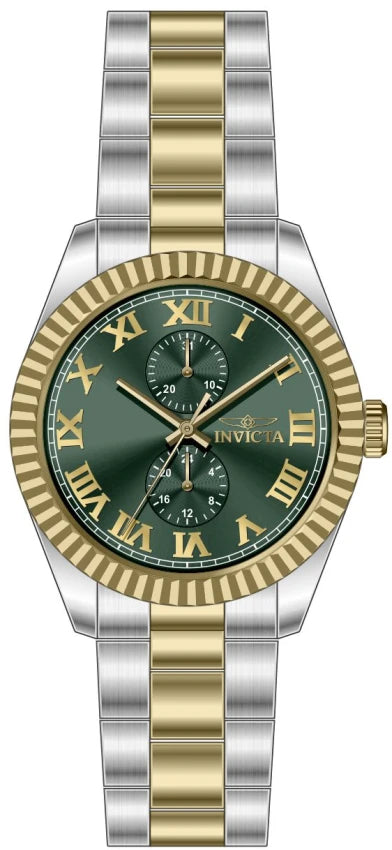 Invicta 47427 Dos tono fondo verde