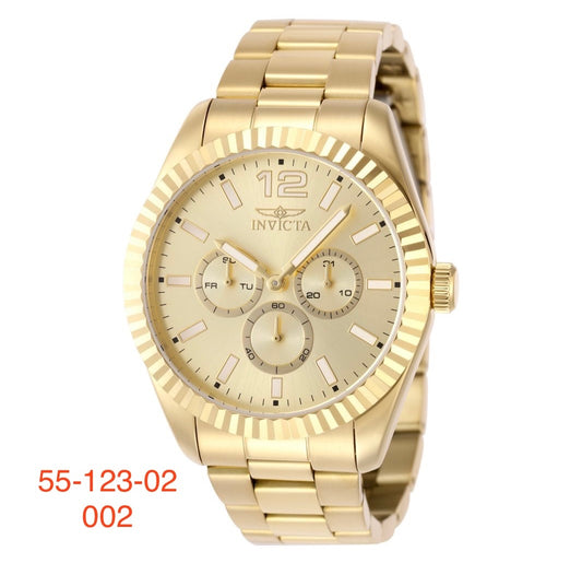 Reloj invicta color oro